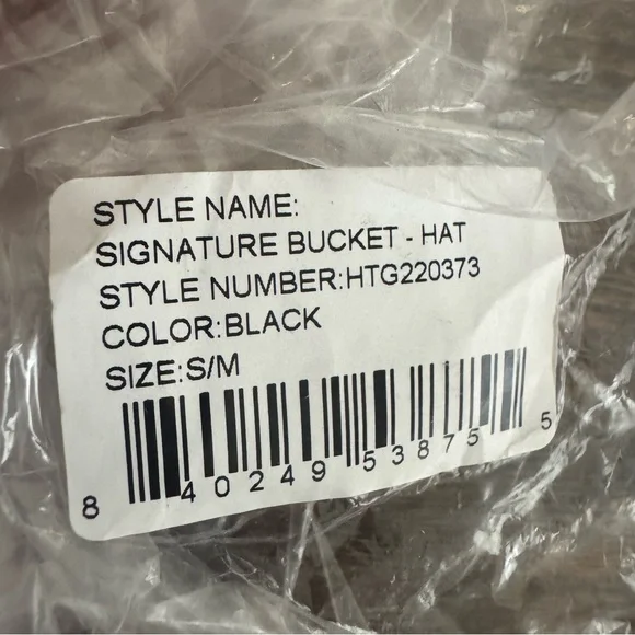 Honor The Gift Signature Bucket Hat - Black NWT
